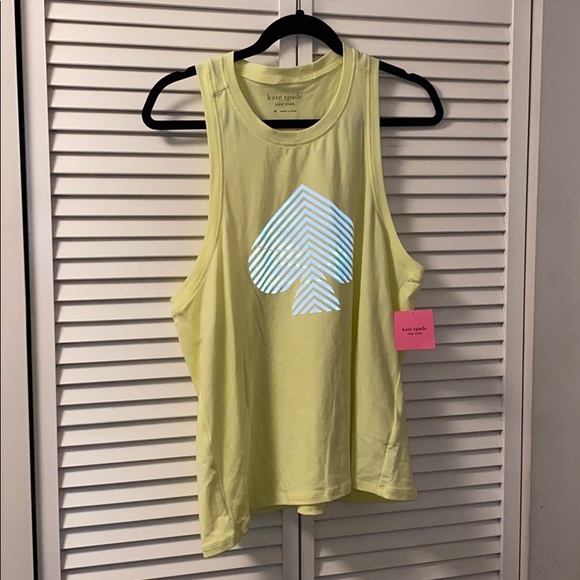 ♠️ HP🎉Kate  Spade chevron spade tank top. ♠️ - Picture 3 of 6